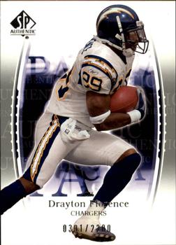2003 SP Authentic #116 Drayton Florence Front