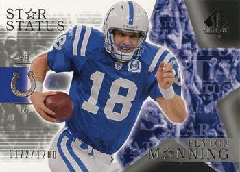 2003 SP Authentic #149 Peyton Manning Front
