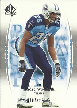 2003 SP Authentic #117 Andre Woolfolk Front