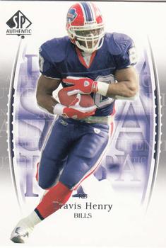 2003 SP Authentic #45 Travis Henry Front