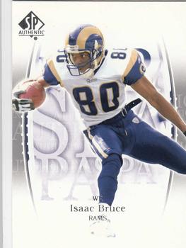 2003 SP Authentic #72 Isaac Bruce Front