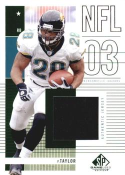 2003 SP Game Used #168 Fred Taylor Front