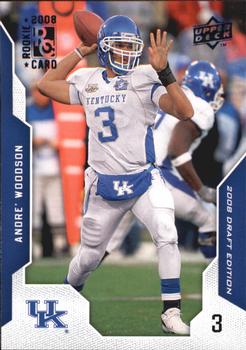 2008 Upper Deck Draft Edition - Blue #4 Andre Woodson Front