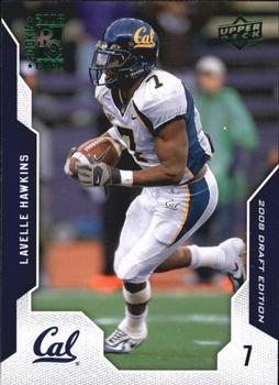 2008 Upper Deck Draft Edition - Green #62 Lavelle Hawkins  Front
