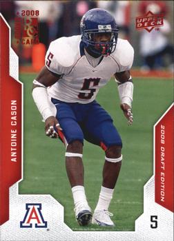 2008 Upper Deck Draft Edition - Red #6 Antoine Cason Front