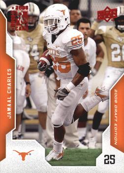 2008 Upper Deck Draft Edition - Red #46 Jamaal Charles Front