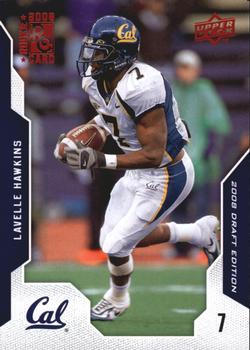 2008 Upper Deck Draft Edition - Red #62 Lavelle Hawkins Front