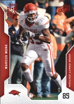 2008 Upper Deck Draft Edition - Red #68 Marcus Monk Front