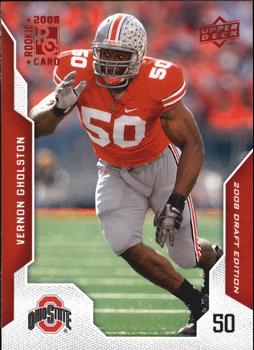 2008 Upper Deck Draft Edition - Red #77 Vernon Gholston Front