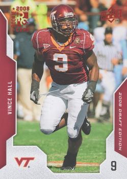 2008 Upper Deck Draft Edition - Red #99 Vince Hall Front