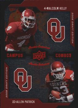 2008 Upper Deck Draft Edition - Red #235 Malcolm Kelly / Allen Patrick Front