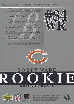 2003 SP Signature Edition #134 Bobby Wade Back