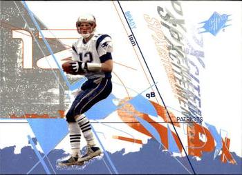 2003 SPx #102 Tom Brady Front