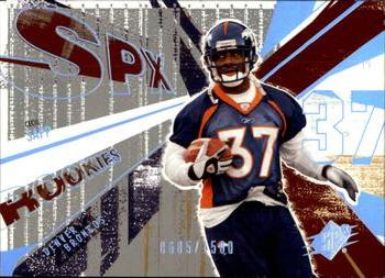 2003 SPx #135 Cecil Sapp Front