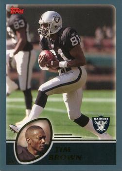 2003 Topps #53 Tim Brown Front
