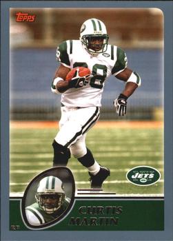 2003 Topps #54 Curtis Martin Front