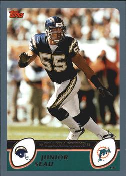 2003 Topps #98 Junior Seau Front