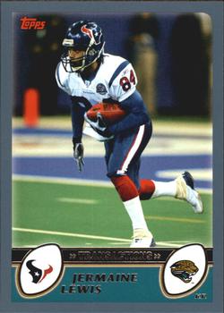 2003 Topps #122 Jermaine Lewis Front
