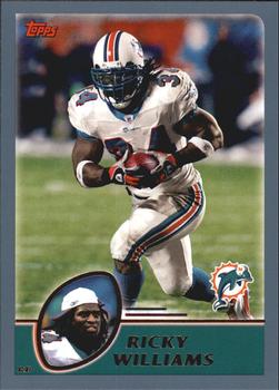 2003 Topps #175 Ricky Williams Front