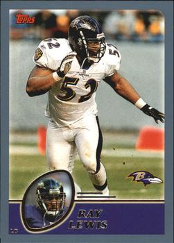 2003 Topps #265 Ray Lewis Front