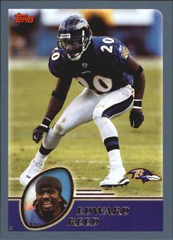 2003 Topps #279 Ed Reed Front