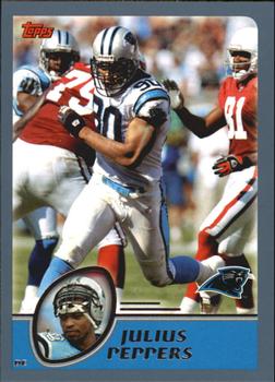 2003 Topps #283 Julius Peppers Front