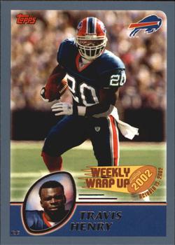 2003 Topps #296 Travis Henry Front