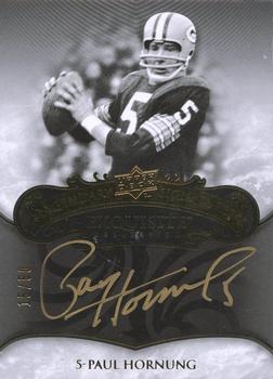 2008 Upper Deck Exquisite Collection - Legendary Signatures Gold Ink #EGS-PH2 Paul Hornung Front