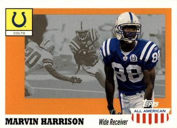 2003 Topps All American #1 Marvin Harrison Front