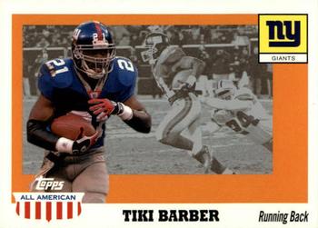 2003 Topps All American #2 Tiki Barber Front