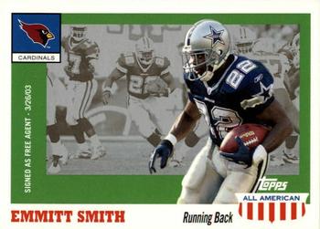 2003 Topps All American #44 Emmitt Smith Front