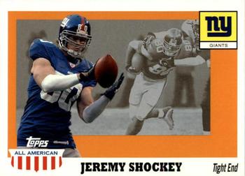2003 Topps All American #57 Jeremy Shockey Front