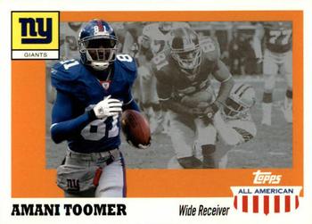 2003 Topps All American #62 Amani Toomer Front