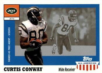 2003 Topps All American #74 Curtis Conway Front