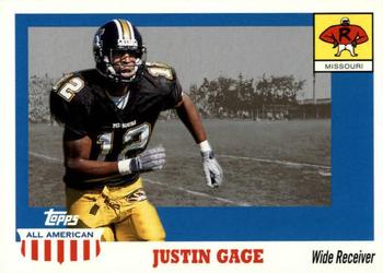 2003 Topps All American #104 Justin Gage Front