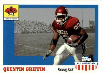 2003 Topps All American #108 Quentin Griffin Front