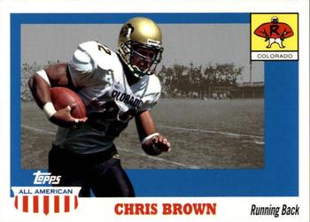 2003 Topps All American #116 Chris Brown Front