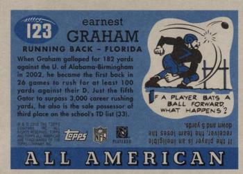 2003 Topps All American #123 Earnest Graham Back