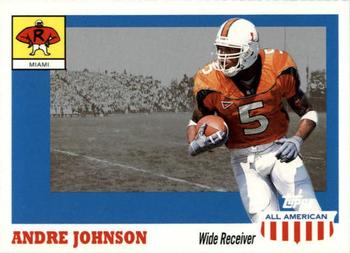 2003 Topps All American #136 Andre Johnson Front