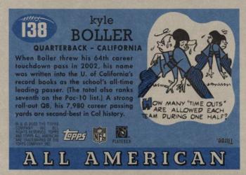 2003 Topps All American #138 Kyle Boller Back