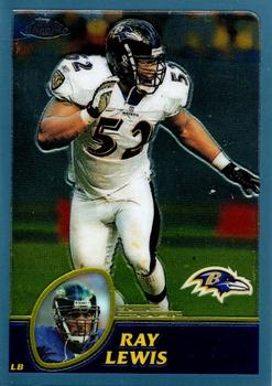 2003 Topps Chrome #128 Ray Lewis Front