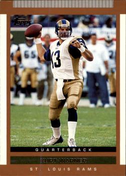 2003 Topps Draft Picks & Prospects #18 Kurt Warner Front