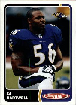 2003 Topps Total #4 Edgerton Hartwell Front