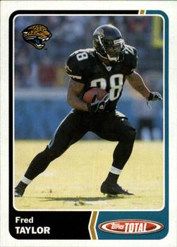 2003 Topps Total #16 Fred Taylor Front