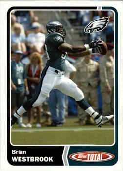2003 Topps Total #24 Brian Westbrook Front