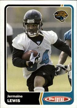 2003 Topps Total #44 Jermaine Lewis Front