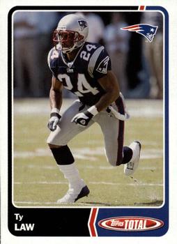 2003 Topps Total #51 Ty Law Front
