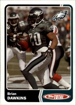 2003 Topps Total #56 Brian Dawkins Front