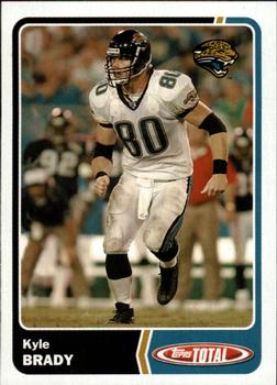 2003 Topps Total #79 Kyle Brady Front