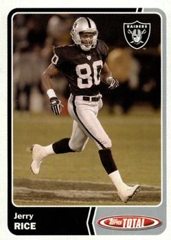 2003 Topps Total #155 Jerry Rice Front